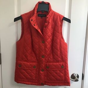 Orange Vest by Jones New York NWOT